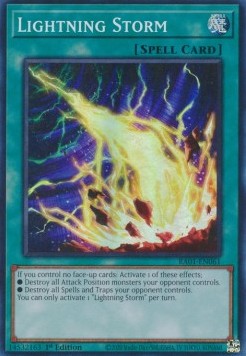 Blitzsturm (V.1) RA01-061 Super Rare Light Played Deutsch 1. Auflage