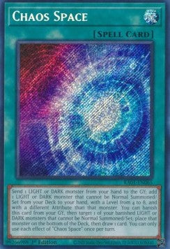 Chaos-Raum (V.3) RA01-065 Secret Rare Near Mint Deutsch 1. Auflage