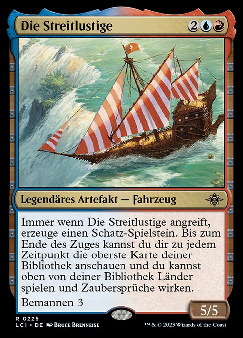 Die Streitlustige LCI-225 Rare Near Mint Deutsch
