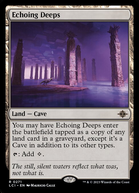 Echoing Deeps LCI-271 Rare Excellent Englisch Foil