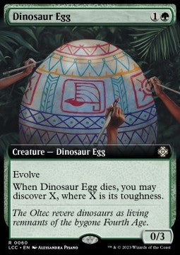 Dinosaur Egg XLCC-60 Rare Excellent Englisch