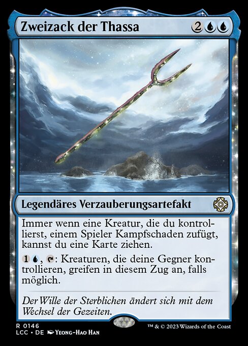 Zweizack der Thassa LCC-146 Rare Near Mint Deutsch
