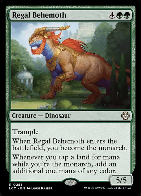 Regal Behemoth LCC-251 Rare Excellent Englisch