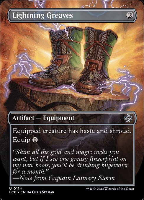 Beinschienen des Blitzes XLCC-114 Uncommon Excellent Englisch Foil