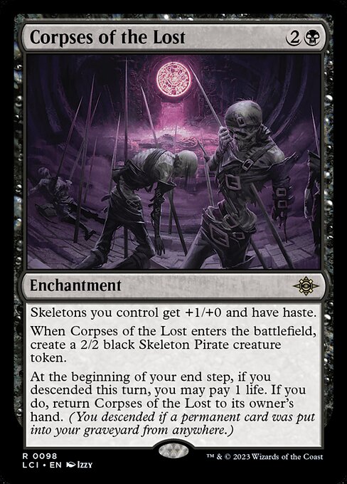 Corpses of the Lost LCI-98 Rare Near Mint Englisch