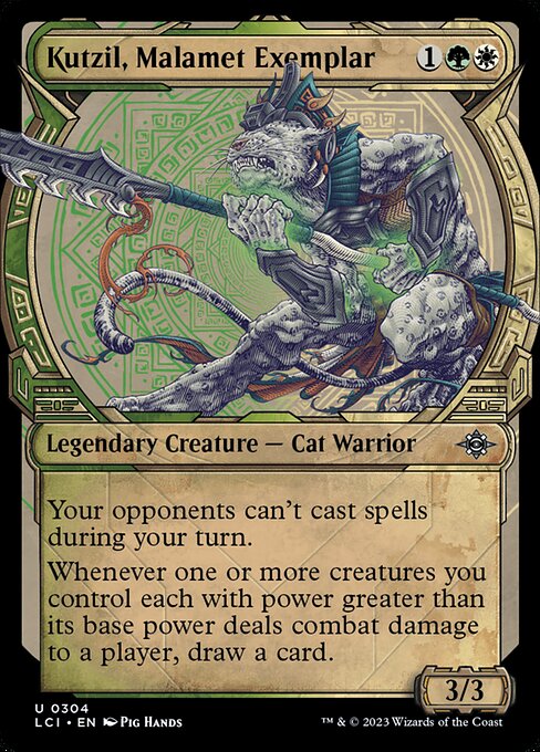 Kutzil, Malamet Exemplar XLCI-304 Uncommon Near Mint Englisch Foil