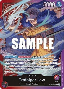 Trafalgar Law (ST10-001) ST-10 Leader Near Mint Englisch