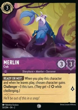 Merlin - Krabbe 2ROF-50 Common Boosterfrisch Englisch Foil