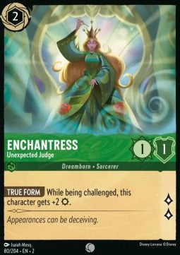 Zauberin - Unerwartetes Urteil 2ROF-80 Common Boosterfrisch Englisch Foil
