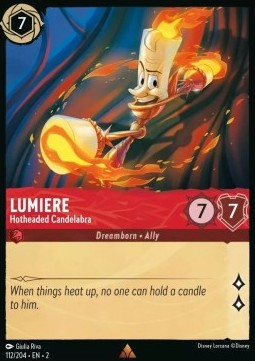 Lumière - Hitzköpfiger Armleuchter 2ROF-112 Rare Near Mint Englisch