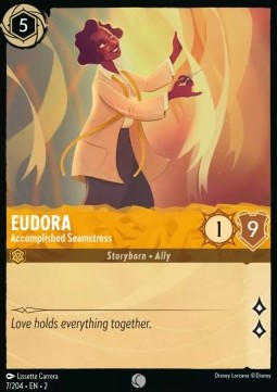 Eudora - Fähige Schneiderin 2ROF-7 Common Boosterfrisch Englisch Foil