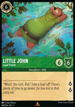 Little John - Treuer Freund 2ROF-84 Rare Excellent Deutsch Foil