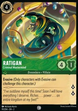 Rattenzahn - Kriminelles Genie 2ROF-91 Common Boosterfrisch Englisch Foil