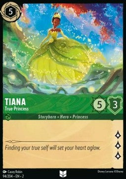 Tiana - Wahre Prinzessin 2ROF-94 Uncommon Boosterfrisch Englisch Foil