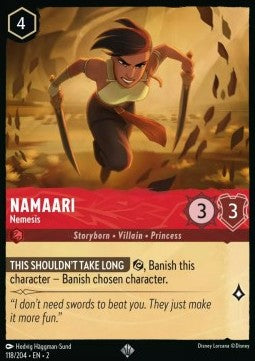 Namaari - Erzfeindin 2ROF-118 Super Rare Near Mint Englisch