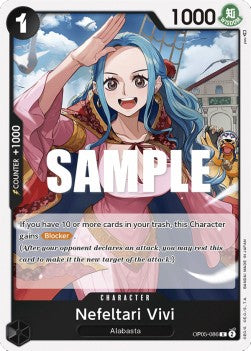 Nefeltari Vivi (OP05-086) OP05 Rare Excellent Englisch