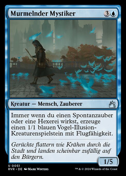 Murmelnder Mystiker RVR-51 Uncommon Near Mint Deutsch
