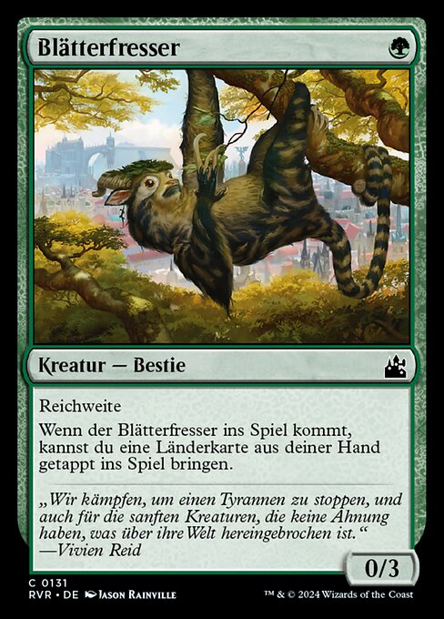 Blätterfresser RVR-131 Common Near Mint Deutsch