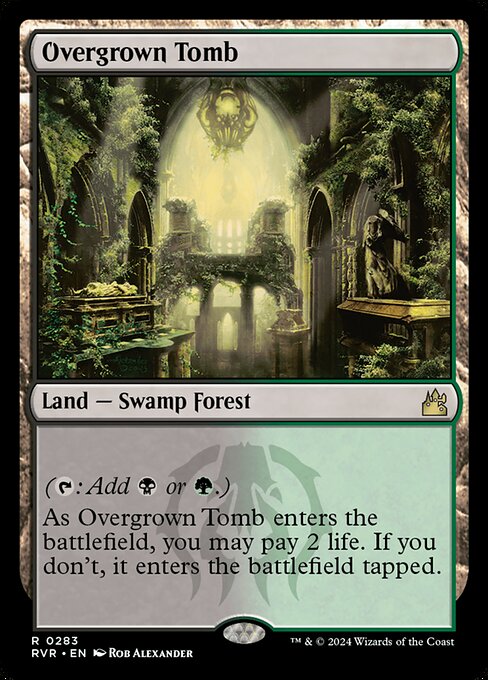 Overgrown Tomb RVR-283 Rare Near Mint Englisch Foil