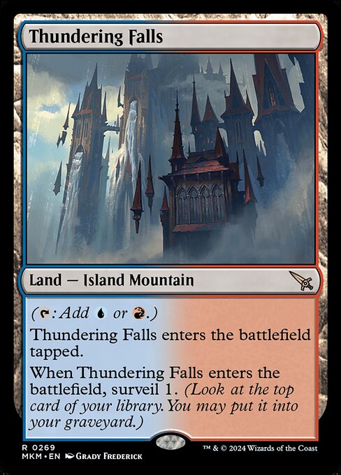 Thundering Falls MKM-269 Rare Near Mint Englisch