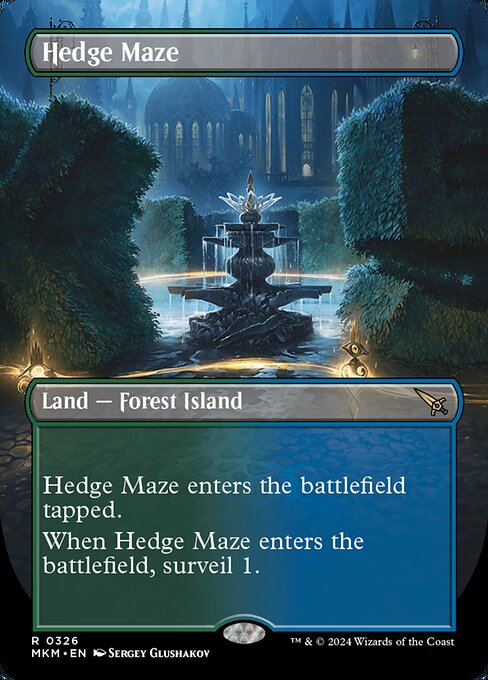 Hedge Maze XMKM-326 Rare Near Mint Englisch Foil