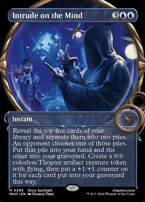 Eingriff in den Verstand XMKM-296 Mythic Near Mint Englisch Foil