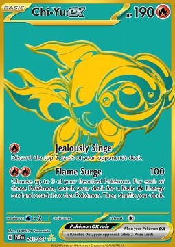 Chi-Yu ex PAF-241 Secret Rare Near Mint Englisch