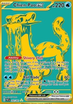 Chien-Pao ex PAF-242 Secret Rare Poor Englisch