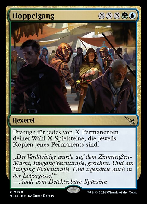 Doppelgang MKM-198 Rare Near Mint Deutsch Foil
