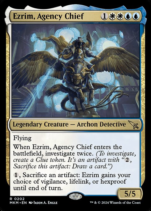 Ezrim, Agency Chief MKM-202 Rare Excellent Englisch