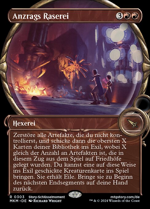 Anzrags Raserei XMKM-303 Rare Excellent Deutsch