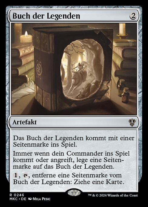 Buch der Legenden MKC-246 Rare Excellent Deutsch