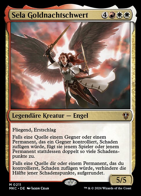 Sela Goldnachtschwert MKC-211 Mythic Excellent Deutsch