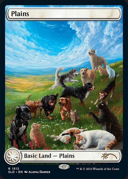 Plains SLDRCD-1513 Land Good Englisch Foil
