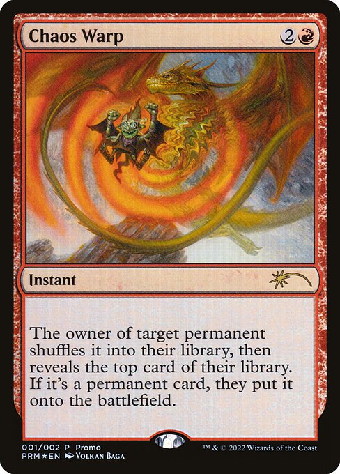 Chaos Warp DCI-2024/1 Rare Near Mint Englisch Foil