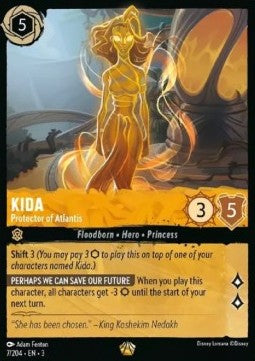 Kida - Wächterin Von Atlantis (V.1) 3INK-7 Legendary Near Mint Deutsch