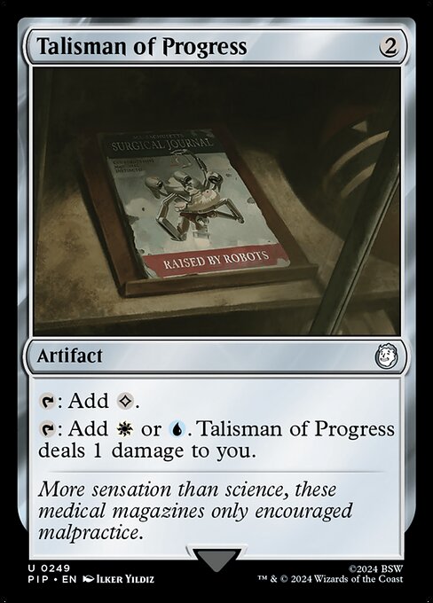 Talisman of Progress PIP-249 Uncommon Near Mint Englisch Foil