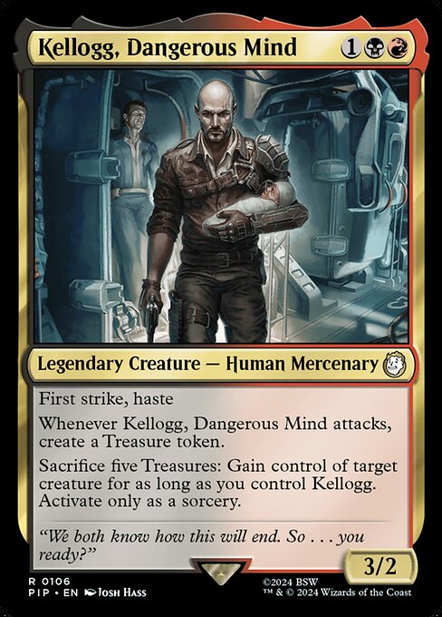 Kellogg, Dangerous Mind PIP-106 Rare Near Mint Englisch