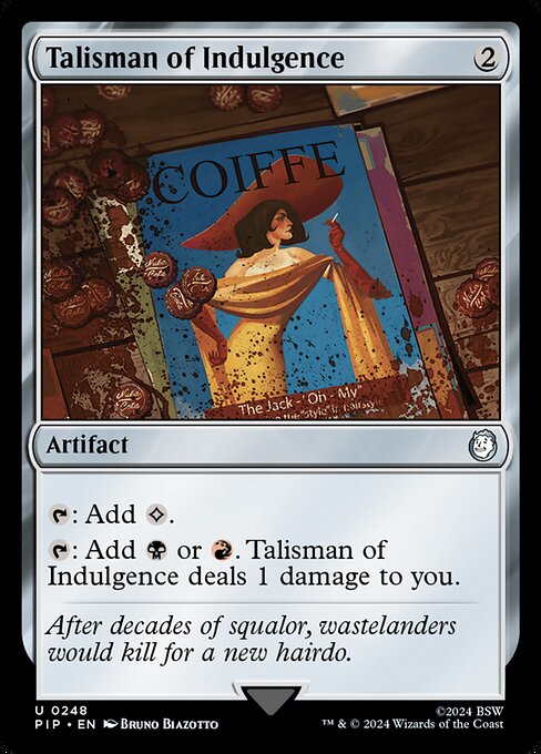 Talisman of Indulgence PIP-248 Uncommon Near Mint Englisch