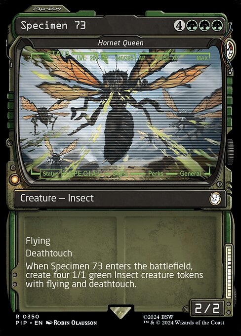 Hornet Queen XPIP-350 Rare Near Mint Englisch