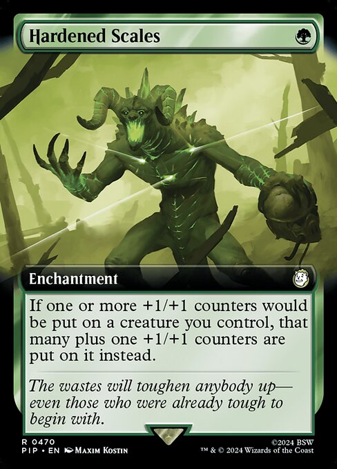Hardened Scales XPIP-470 Rare Near Mint Englisch Foil
