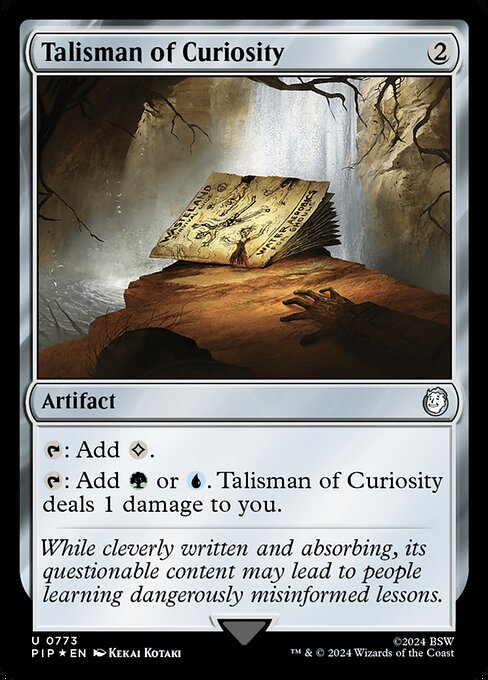 Talisman of Curiosity XPIP-773 Uncommon Near Mint Englisch Foil