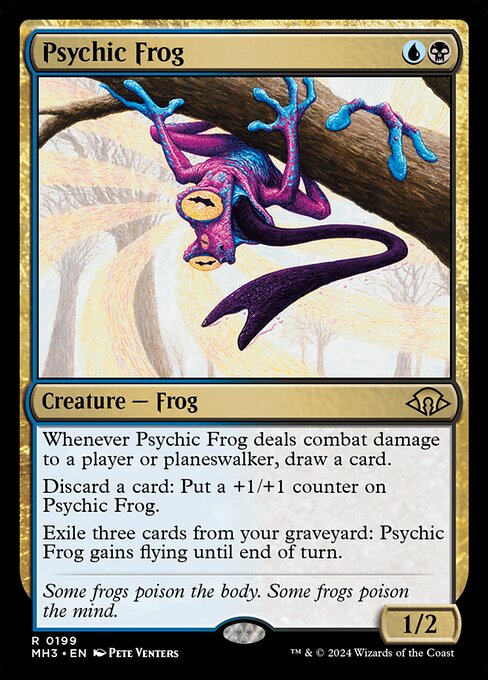 Psychic Frog MH3-199 Rare Excellent Englisch