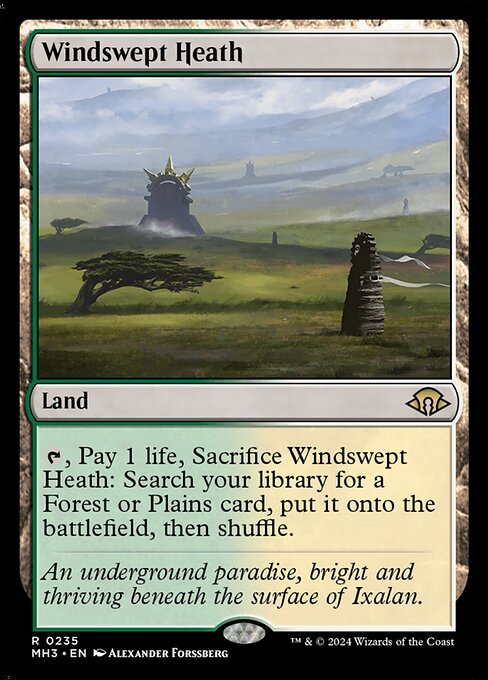 Windswept Heath MH3-235 Rare Near Mint Englisch Foil