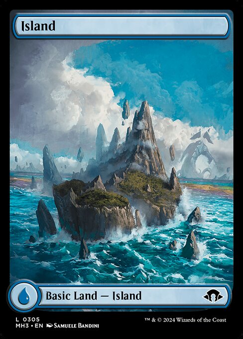 Island MH3-305 Land Near Mint Englisch Foil