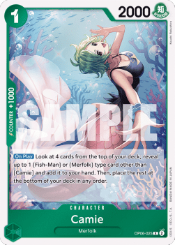 Camie (OP06-025) (V.1) OP06 Rare Near Mint Englisch