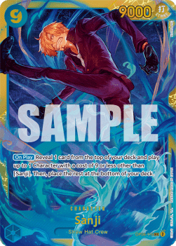 Sanji (OP06-119) (V.1) OP06 Secret Rare Good Englisch