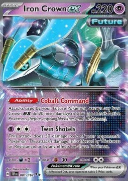 Iron Crown ex TEF-081 Double Rare Near Mint Englisch