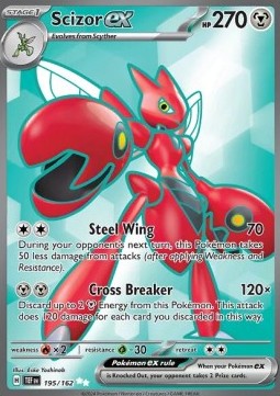 Scizor ex TEF-195 Ultra Rare Near Mint Englisch