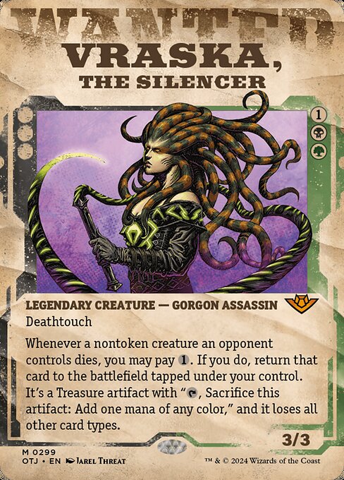 Vraska, the Silencer XOTJ-299 Mythic Excellent Englisch